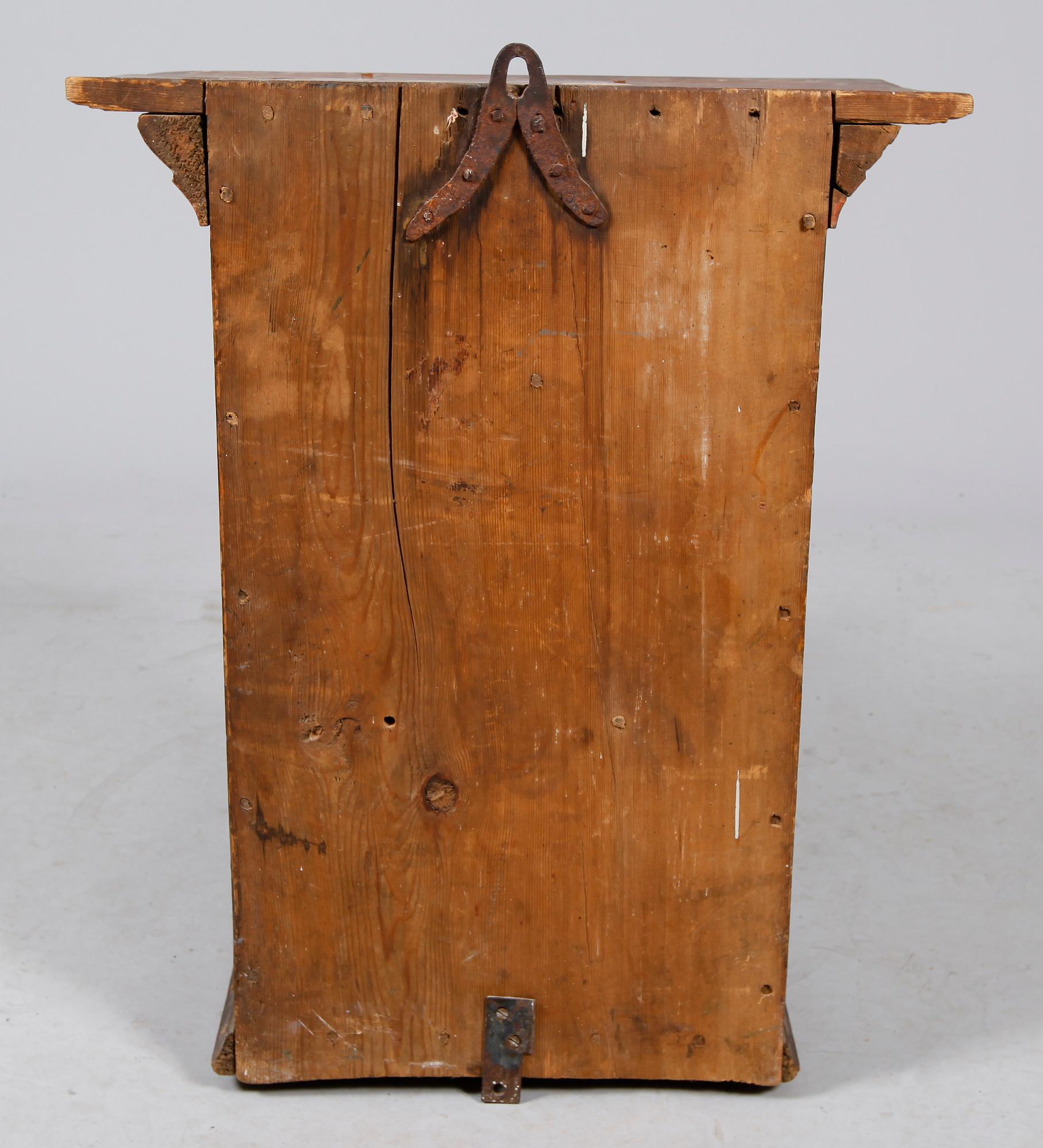 HÄNGSKÅP, allmoge, dat anno 1796.