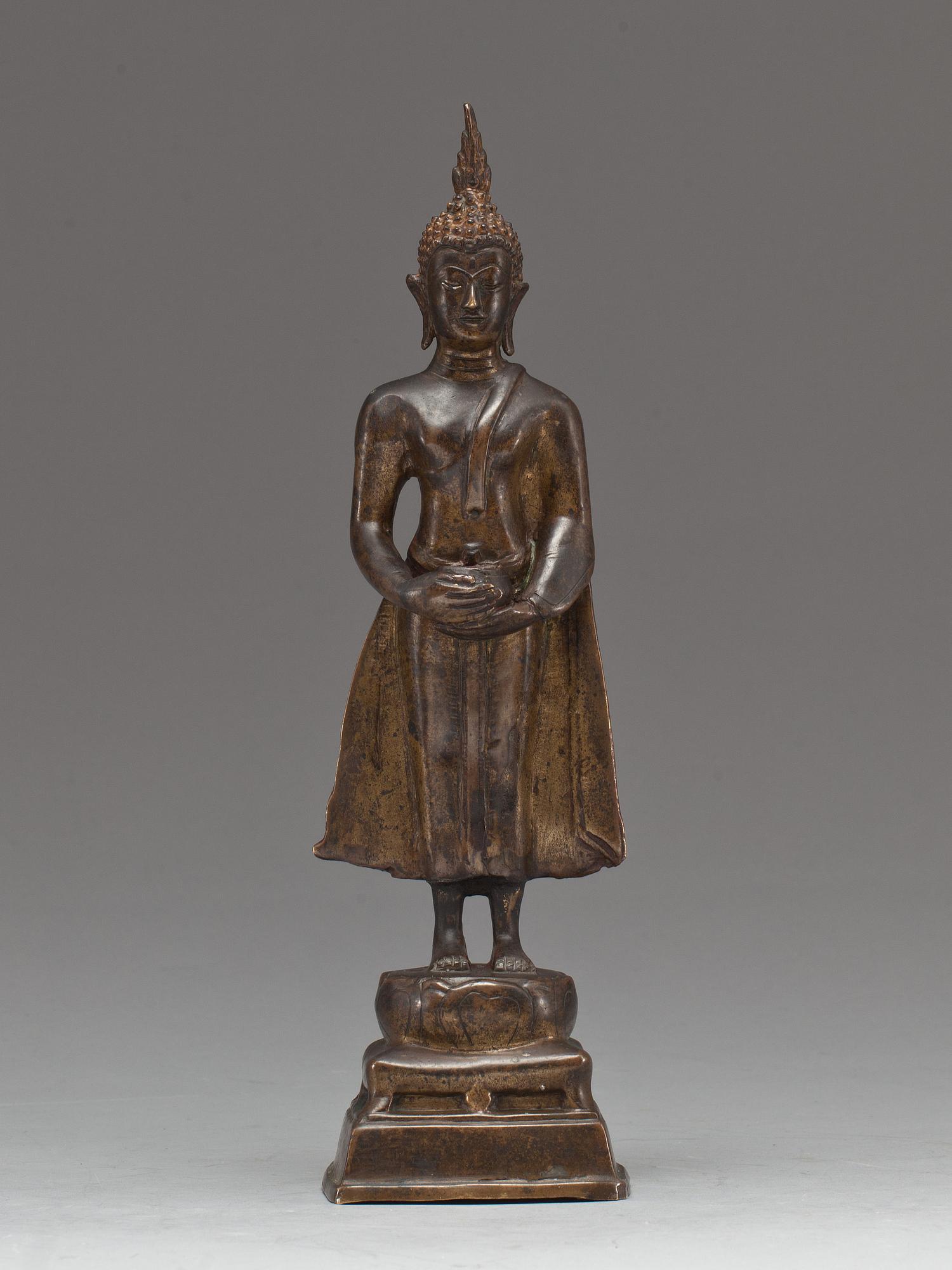 BUDDHA, brons. Thailand.