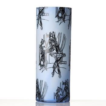 Per B. Sundberg, vas, "Wallpaper", glas, lim. ed. 50, Orrefors Studio, 2003.