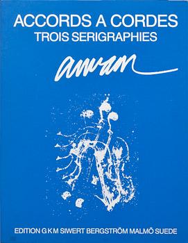 FERNANDEZ ARMAN, mapp med tre färgserigrafier, signerade och numrerade V/XX.