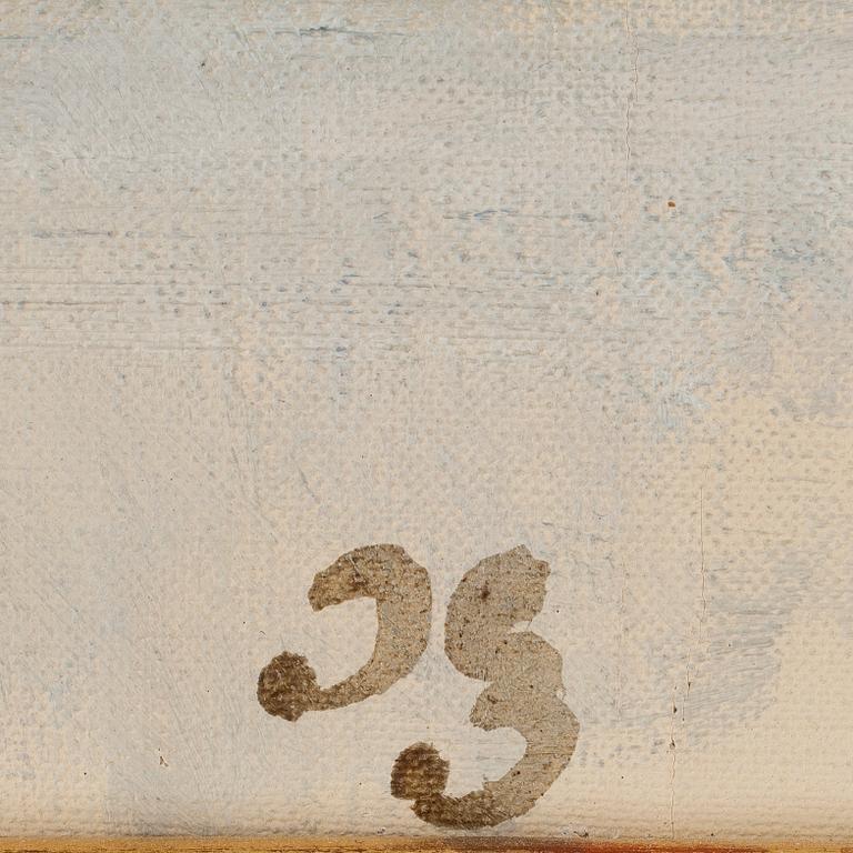 HUGO ZUHR, olja på duk, monogramsignerad.