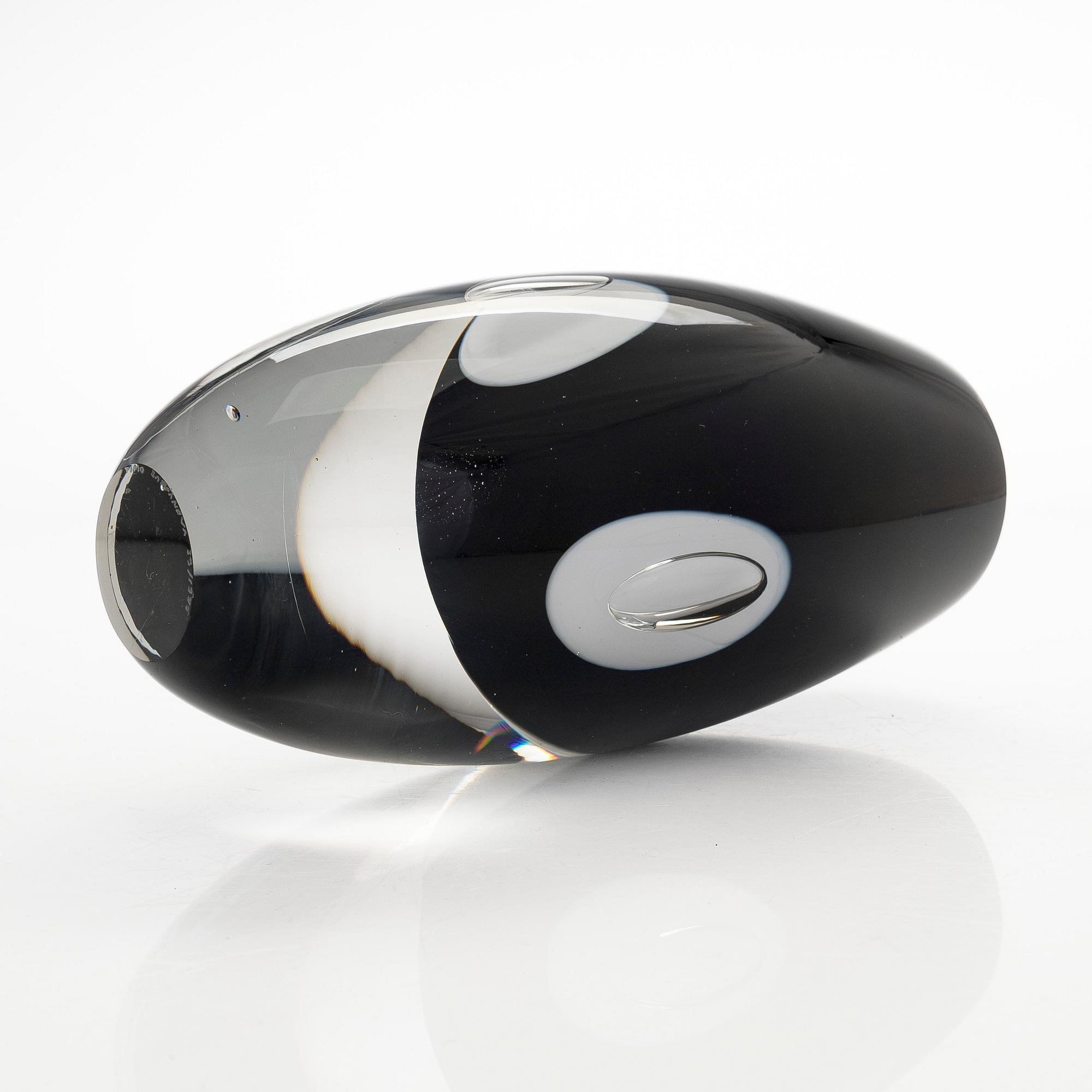 Timo Sarpaneva, Glasskulptur "Claritas", signerad Timo Sarpaneva, 39/1975.