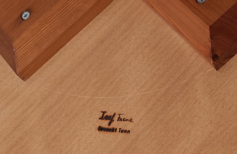 A Josef Frank mahogany table, Svenskt Tenn.