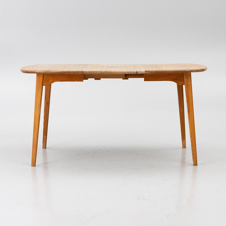 Göran Malmvall, 4 chairs and dining table, Karl Andersson & Söner and Svensk Fur.