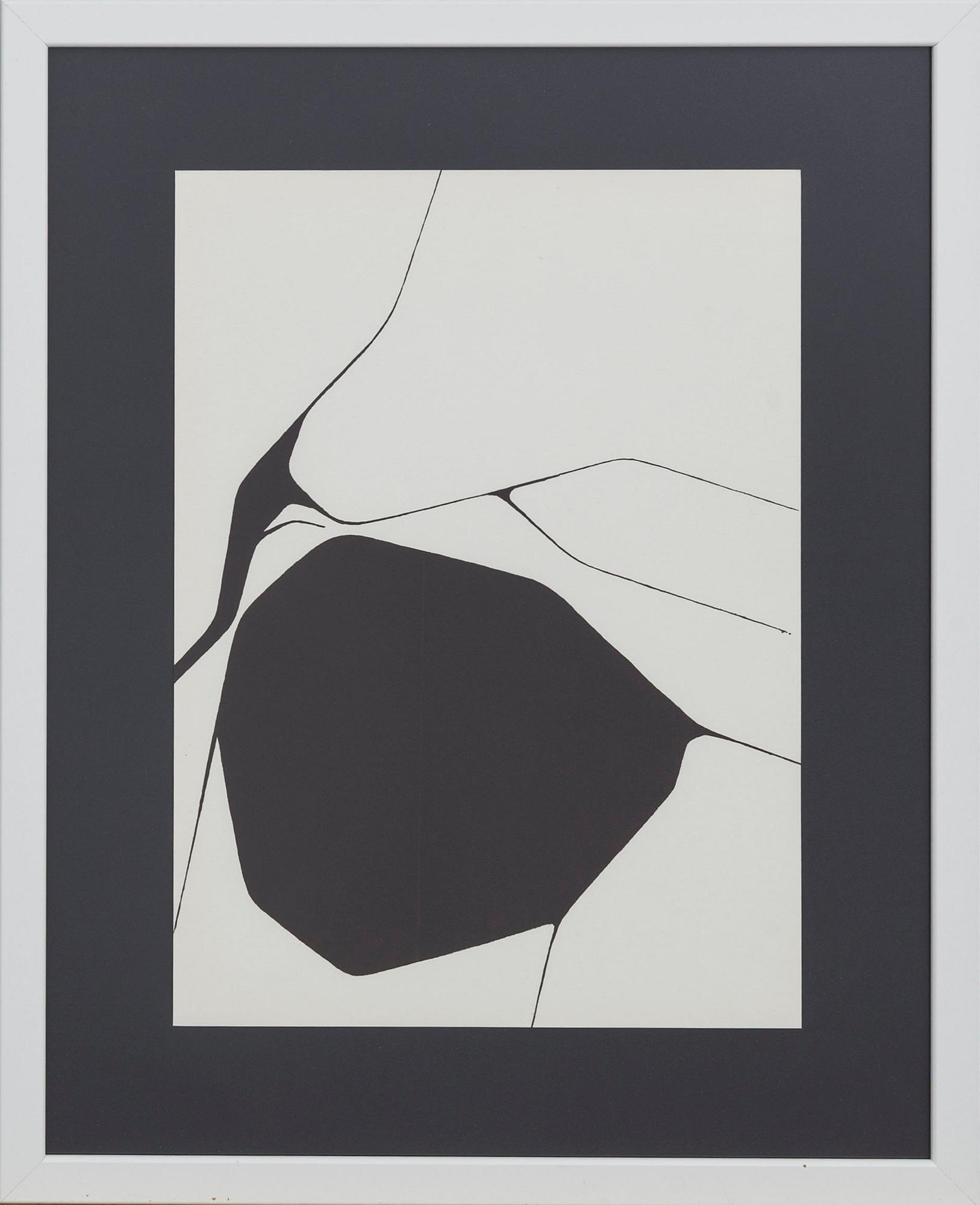 PABLO PALAZUELO, litografi, ur Derrière le Miroir nr 137 1963.