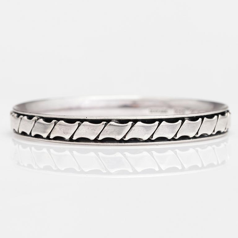 Hans Hansen, armring, modell 201, sterling silver, Danmark.