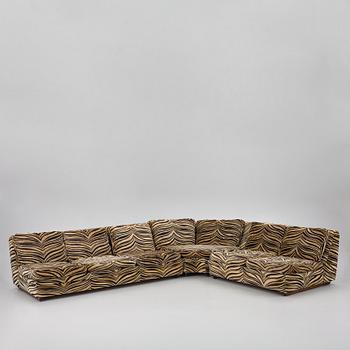 Modulsoffa, 3 delar, "Playboy", Dux, 1970/80-tal.