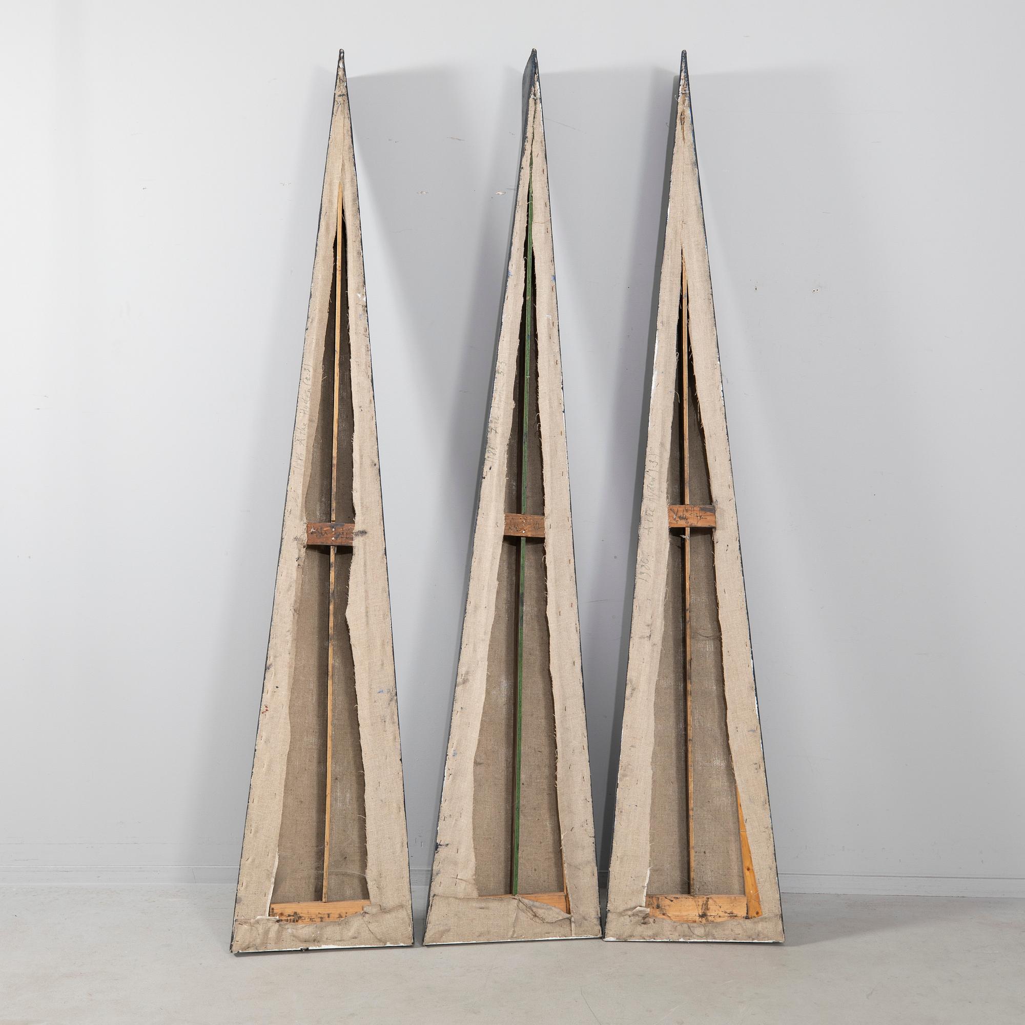 Acke Hydén, triptych, -86.