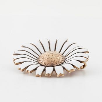 ANTON MICHELSEN, Copenhagem, a "Daisy" brooch.