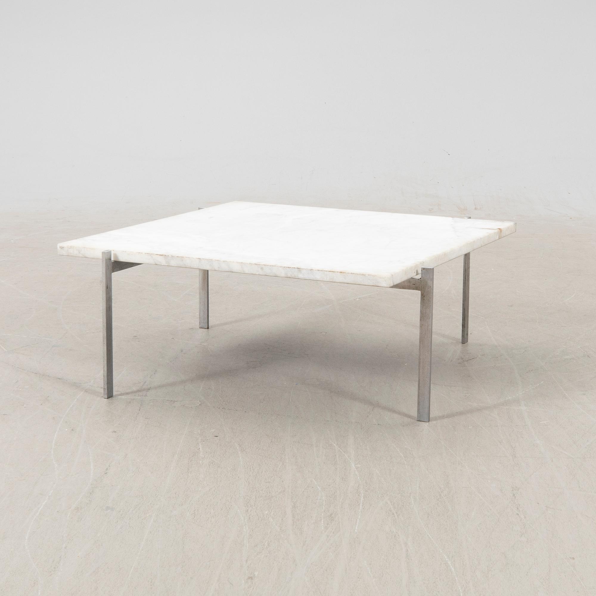 Poul Kjaerholm, soffbord, "PK61", Fritz Hansen 1987, Danmark.