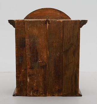 HÄNGSKÅP, allmoge, Skåne, 1800-talets början.