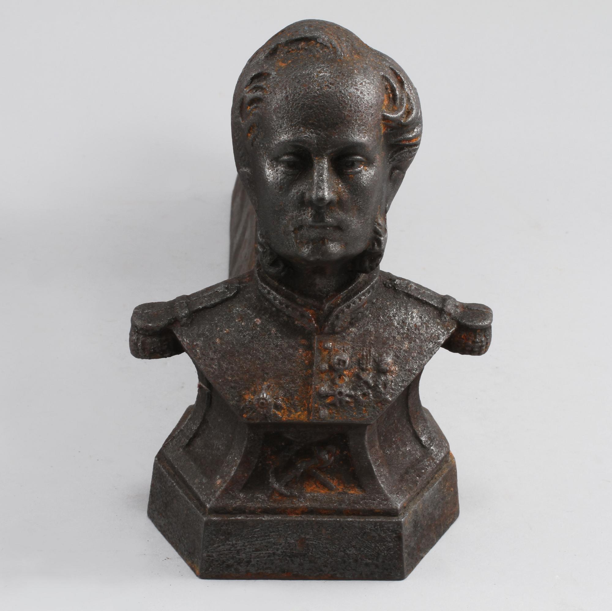 ELDHUNDAR, ett par, gjutjärn, 1900/2000-tal.