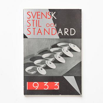 Catalogue, "Svensk stil och standard 1933".