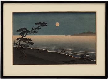 Arai Yoshimune, after, "Suma Beach at Night".