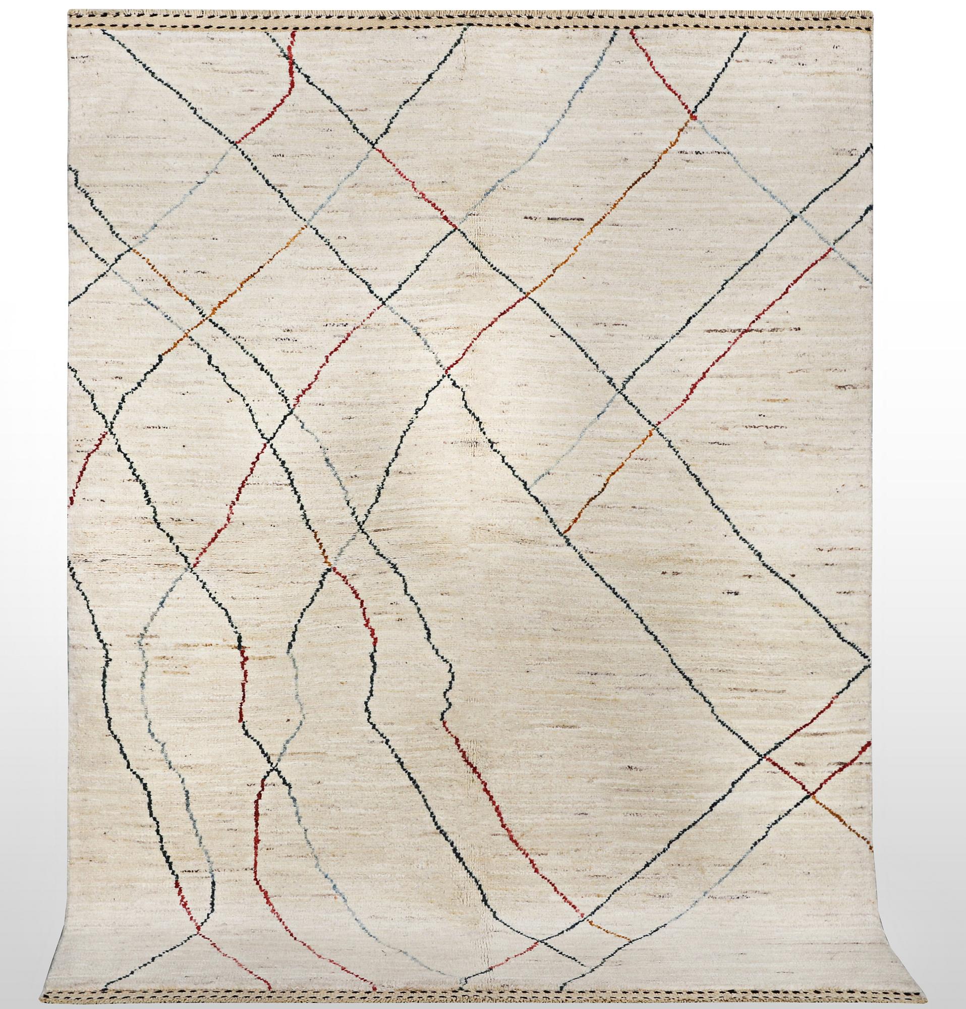 A rug, Morocco, ca 243 x 168 cm.