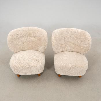 Fåtöljer ett par, Swedish Modern.