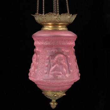 A late 19th century ceiling light.