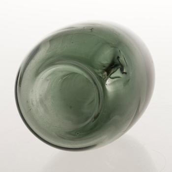 SAARA HOPEA, MALJAKKO, "Taifuuni", lasia, signeerattu Saara Hopea Nuutajärvi Notsjö.