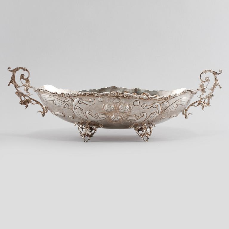 SKÅL, silver, 1900-talets slut. Vikt ca 725 g.