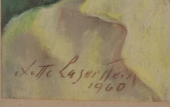 LOTTE LASERSTEIN, pastell. Signerad och daterad 1960.