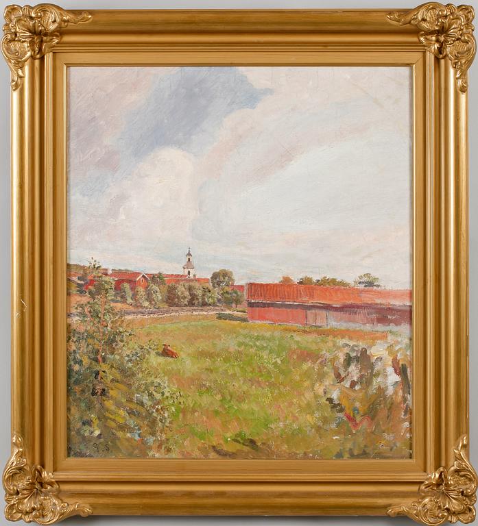 GEORG STOOPENDAAL, olja på duk, monogramsign.