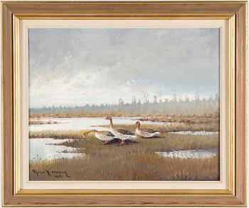 EJNAR KOHLMANN, oil on canvas, signed and dated 1962.