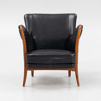 A Scandinavian Modern armchair, 1940's.