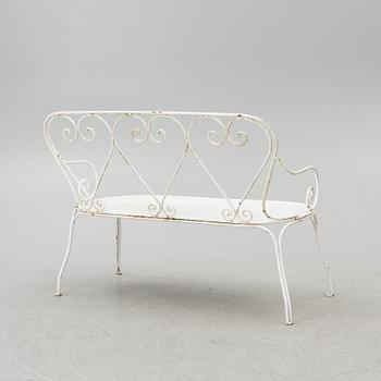 Trädgårdsmöbel, 4 delar, 1900-talets mitt.