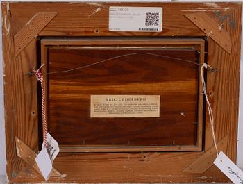 Eric Cederberg, Komposition med kvinnoansikte, frukter och kalla.