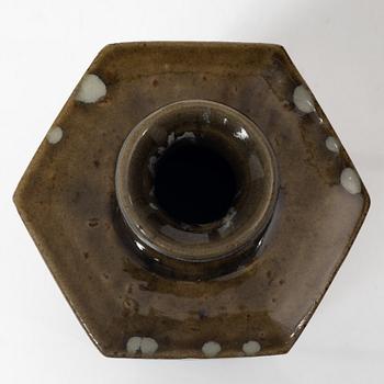 Totaro Sakuma, tillskriven, vas, Mashiko, Japan, 1900-tal.