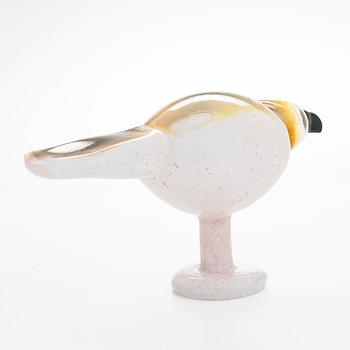 Oiva Toikka, A glass bird, ''Western march', signed O. Toikka Nuutajärvi.