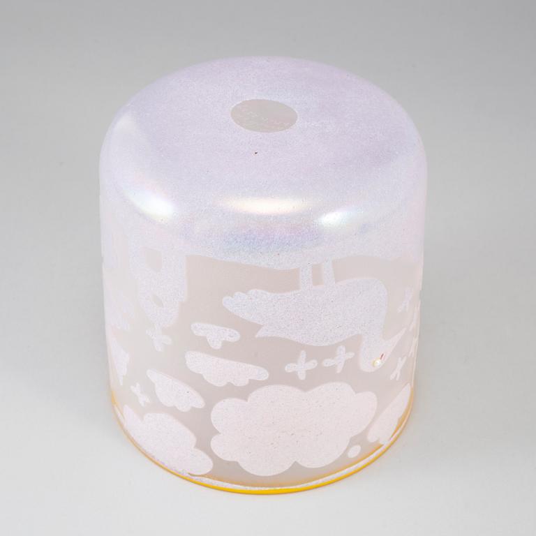 BERTIL VALLIEN, a glass bowl from Boda Åfors.