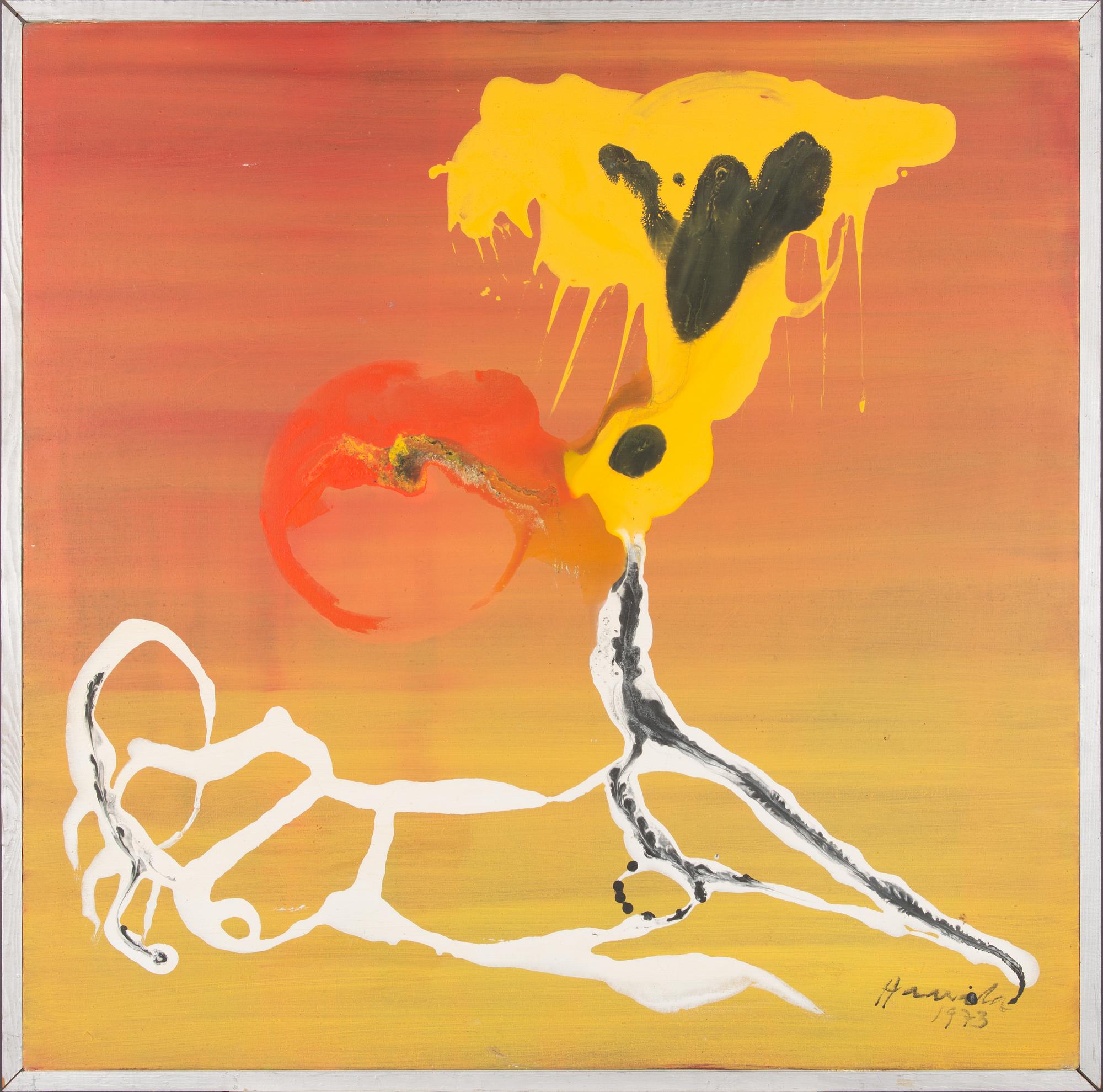 Olavi Haarala, oil on canvas, signed and dated 1973.