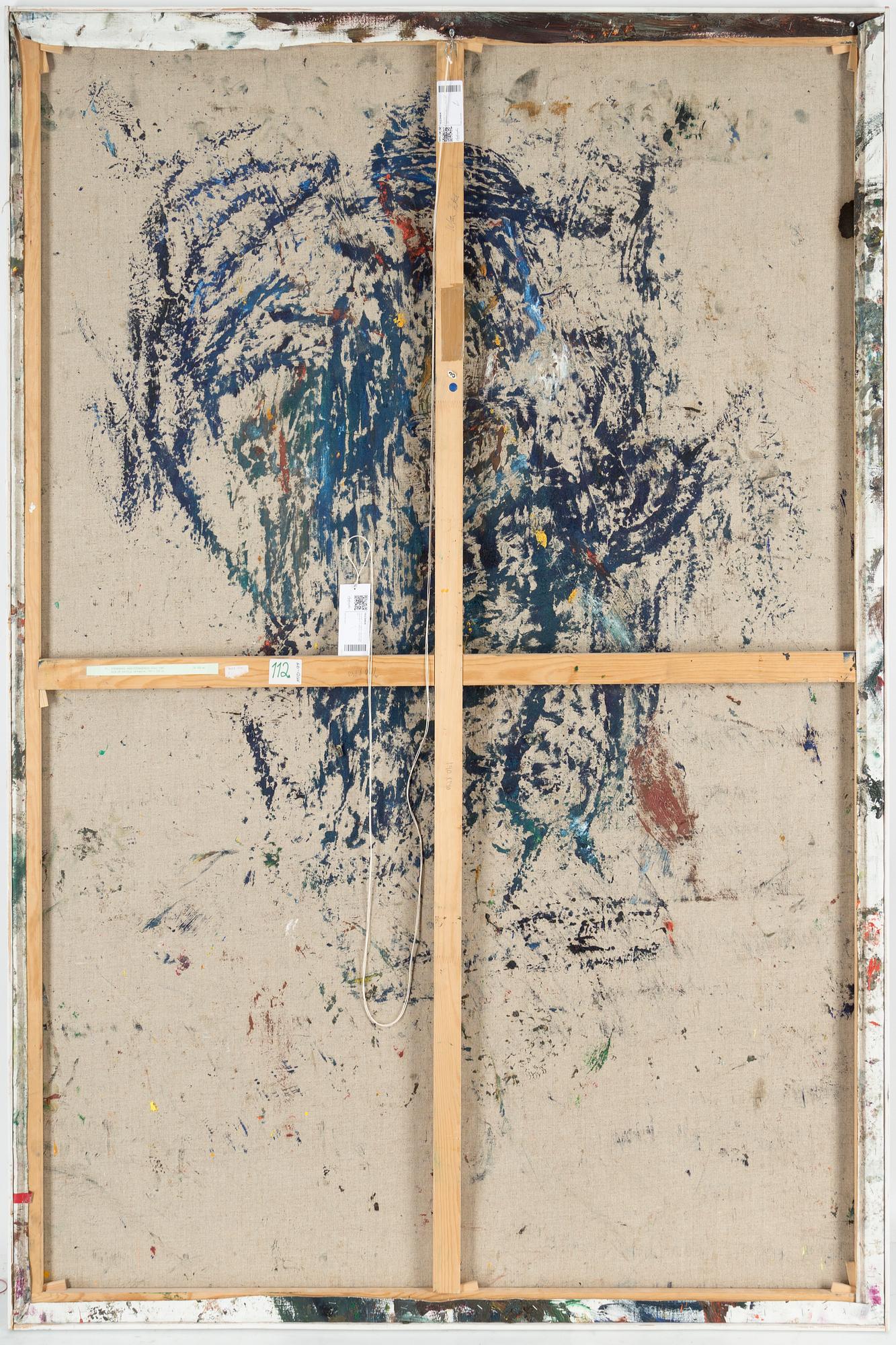 ERLAND CULLBERG, oil on canvas, signed E. Cullberg. Executed in 1987.