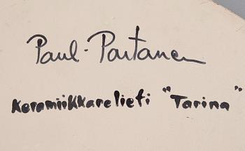 Pauli Partanen, A CERAMIC RELIEF.