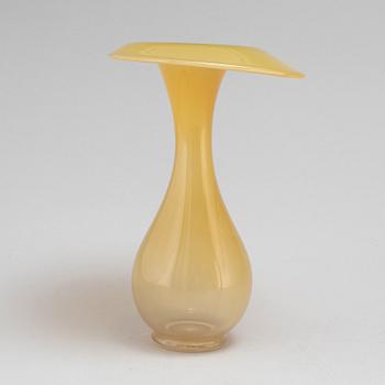 INGEBORG LUNDIN, a glass vase, Orrefors, signed.