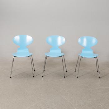 Arne Jacobsen, chairs 6 pcs, "Ant", Fritz Hansen, 1993.