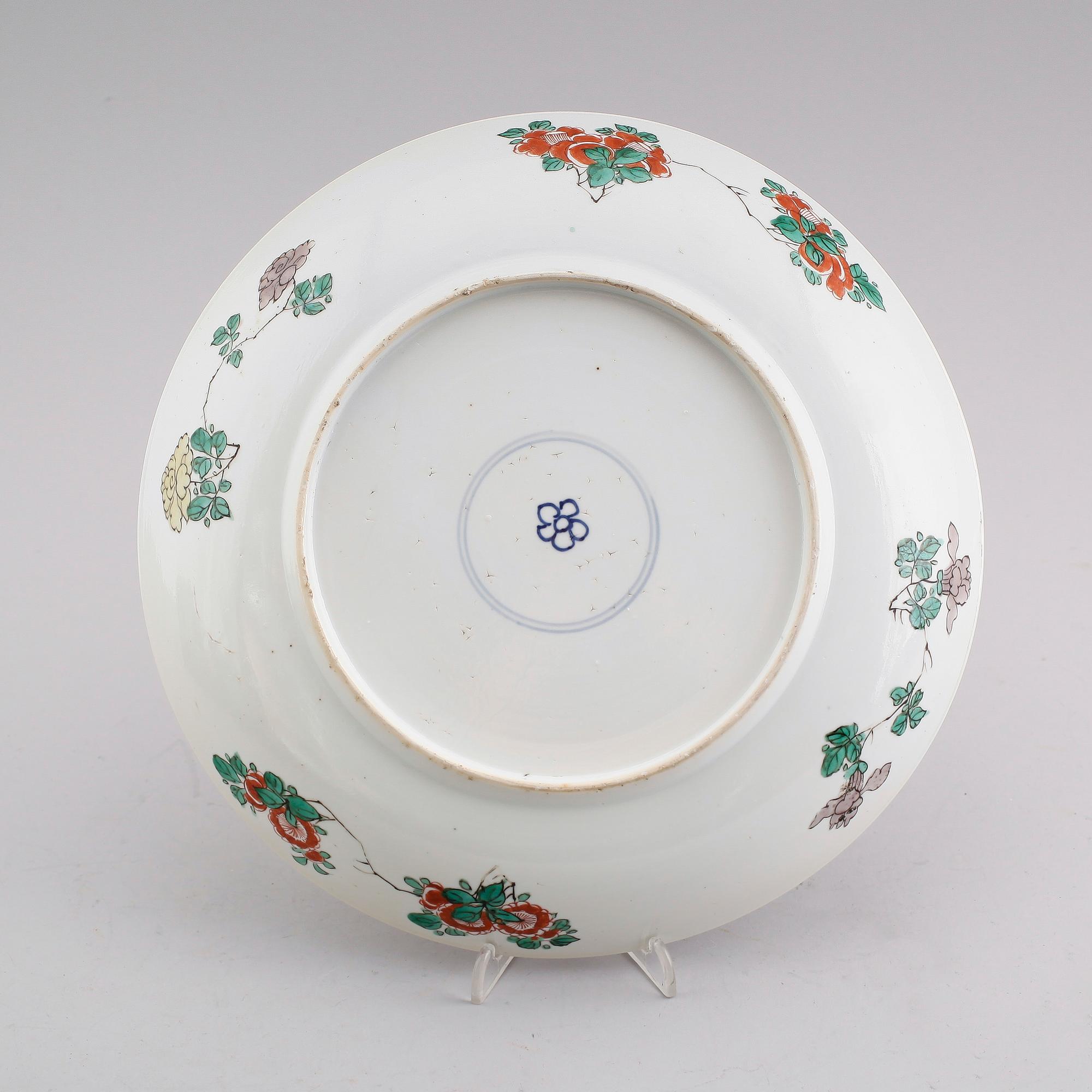 FAT, porslin. Kina, Qing dynastin (1644-1912).