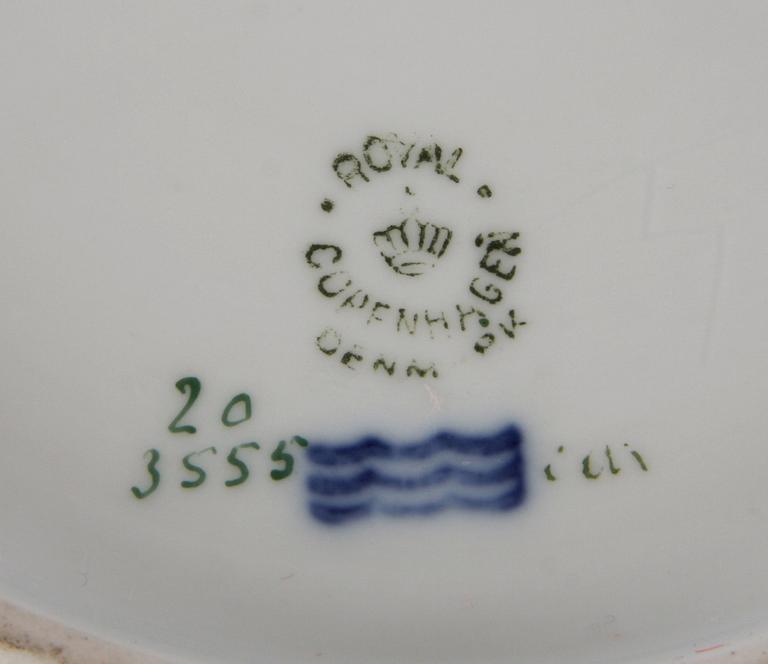 SKÅL, porslin, "Flora Danica", Royal Copenhagen, Danmark.