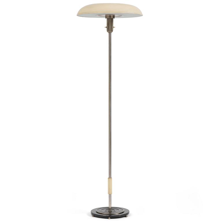 Harald Notini, a floor lamp, Arvid Böhlmarks Lampfabrik, Stockholm, 1930s.