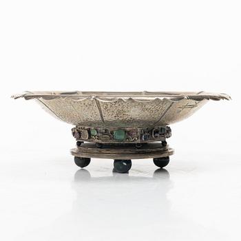 Bowl, silver, 20th century.