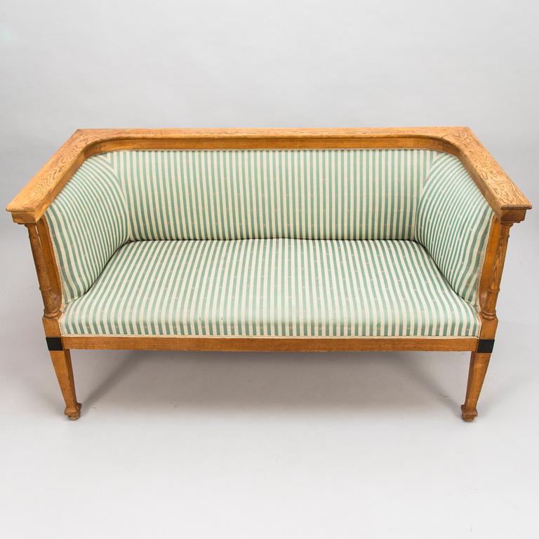 A 1920's 5-piece sofa suite.