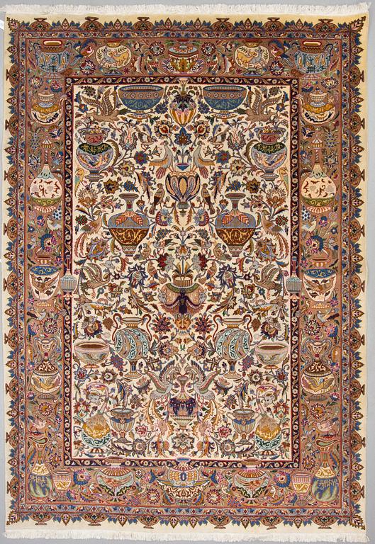 A CARPET, Kashmar, ca 341 x 245 cm.