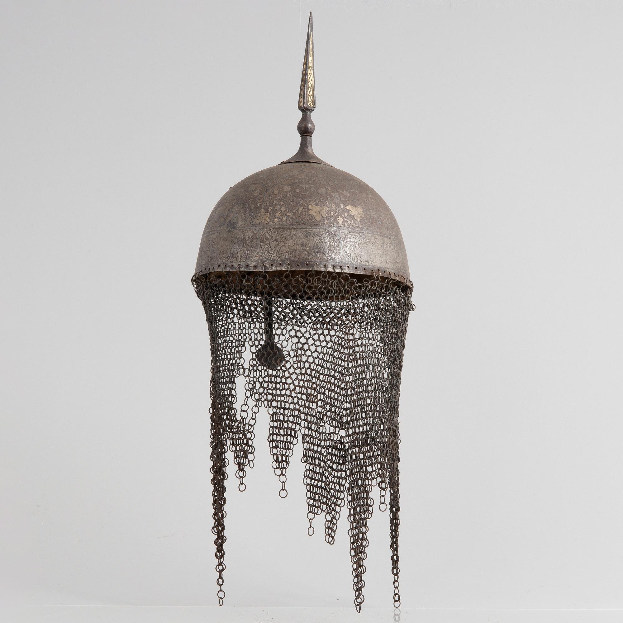 A Persian Khula Khud, 19th century.
