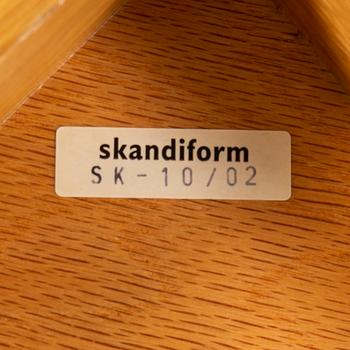 Jonas Lindvall, stolar 5 st "Oak" för Skandiform 2000-tal.