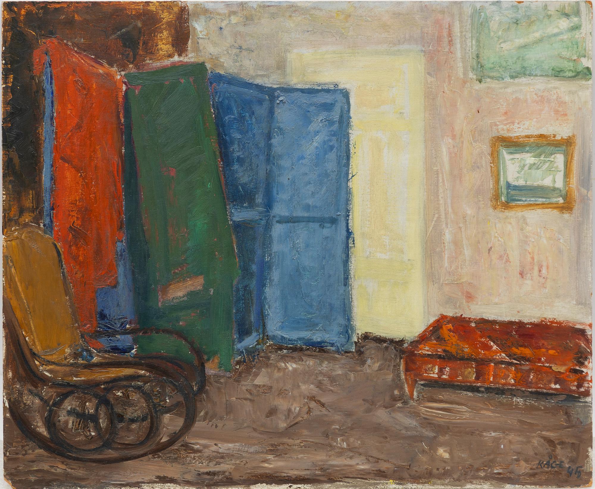 Wilhelm Kåge, Interior from his own workshop.