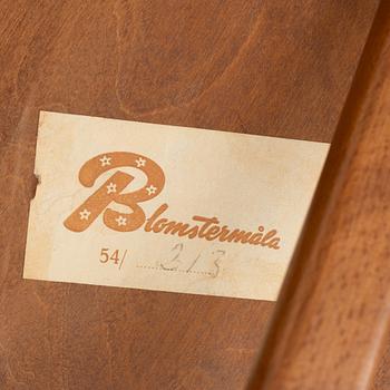 A coffee table/side table, Blomstermåla, circa the mid-20th century.