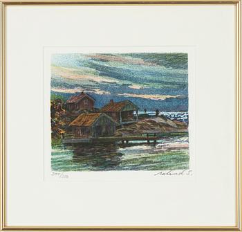Roland Svensson, lithograph in colours, signed 300/350.