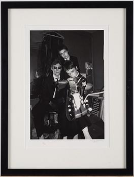 IAN DICKSON, photograph, The Jam, signed and numbered 37/100.