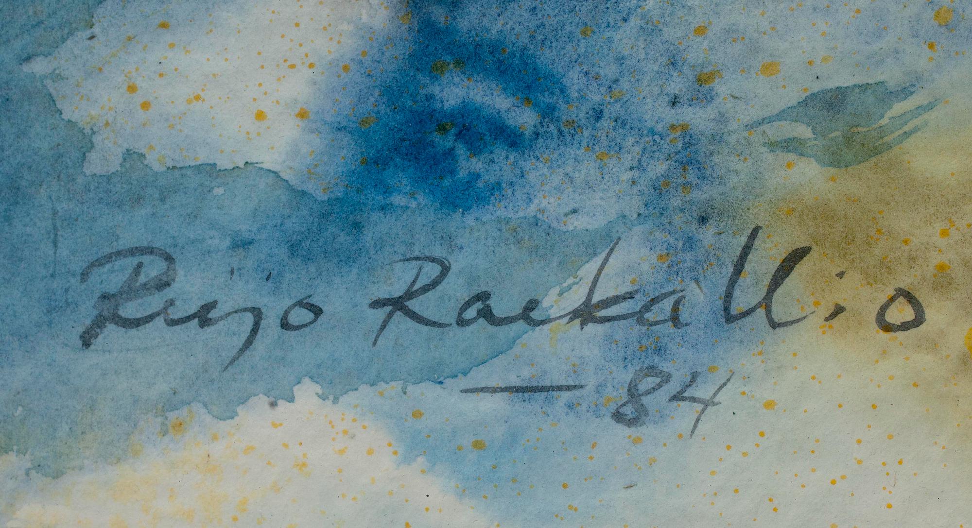 REIJO RAEKALLIO (FINLAND), akvarell, sign. och dat. -84.